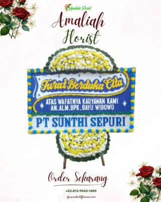 Papan Bunga Duka di Tanak Rarang